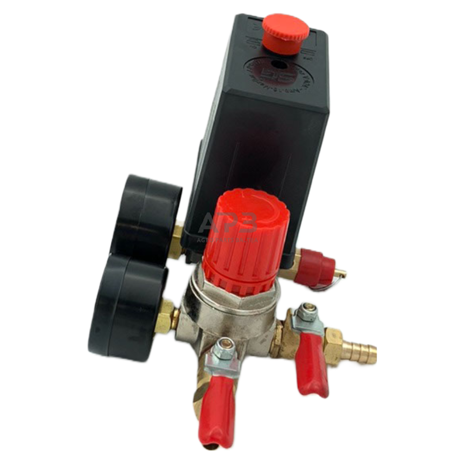 Reguliatorius kompresoriui MZB-2047 su slėgio jung. (ats.d.) 2 Reguliatorius kompresoriui MZB-2047 su slėgio jung. (ats.d.) 2