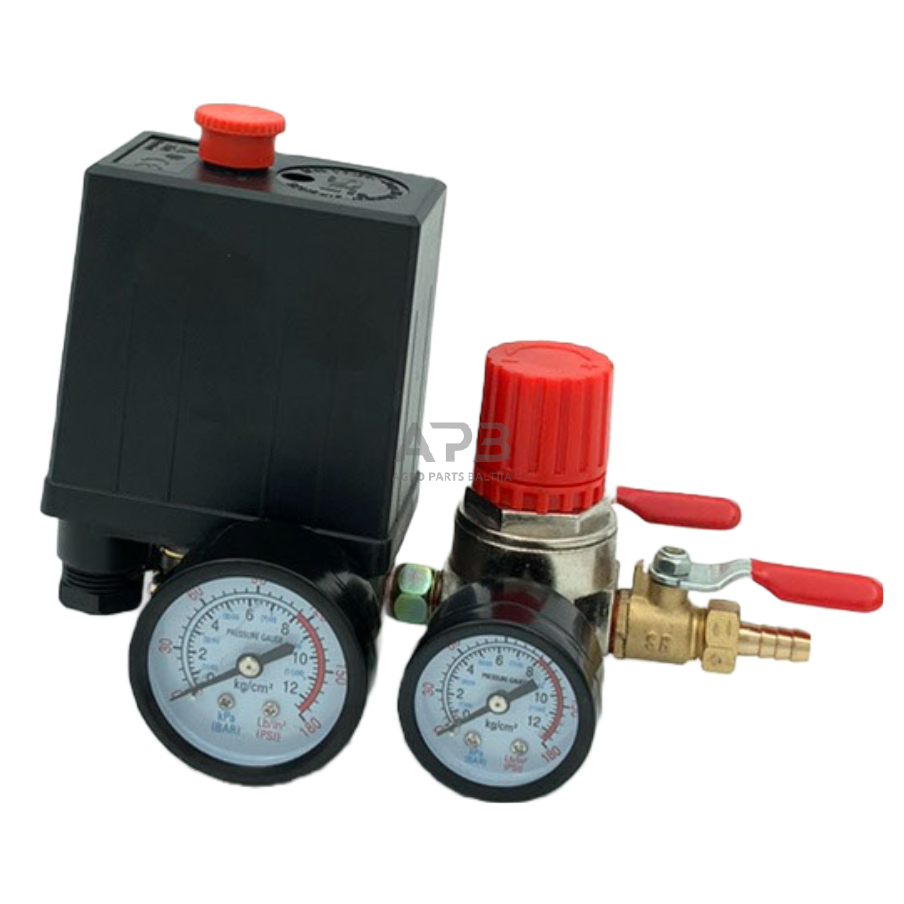 Reguliatorius kompresoriui MZB-2047 su slėgio jung. (ats.d.) Reguliatorius kompresoriui MZB-2047 su slėgio jung. (ats.d.)