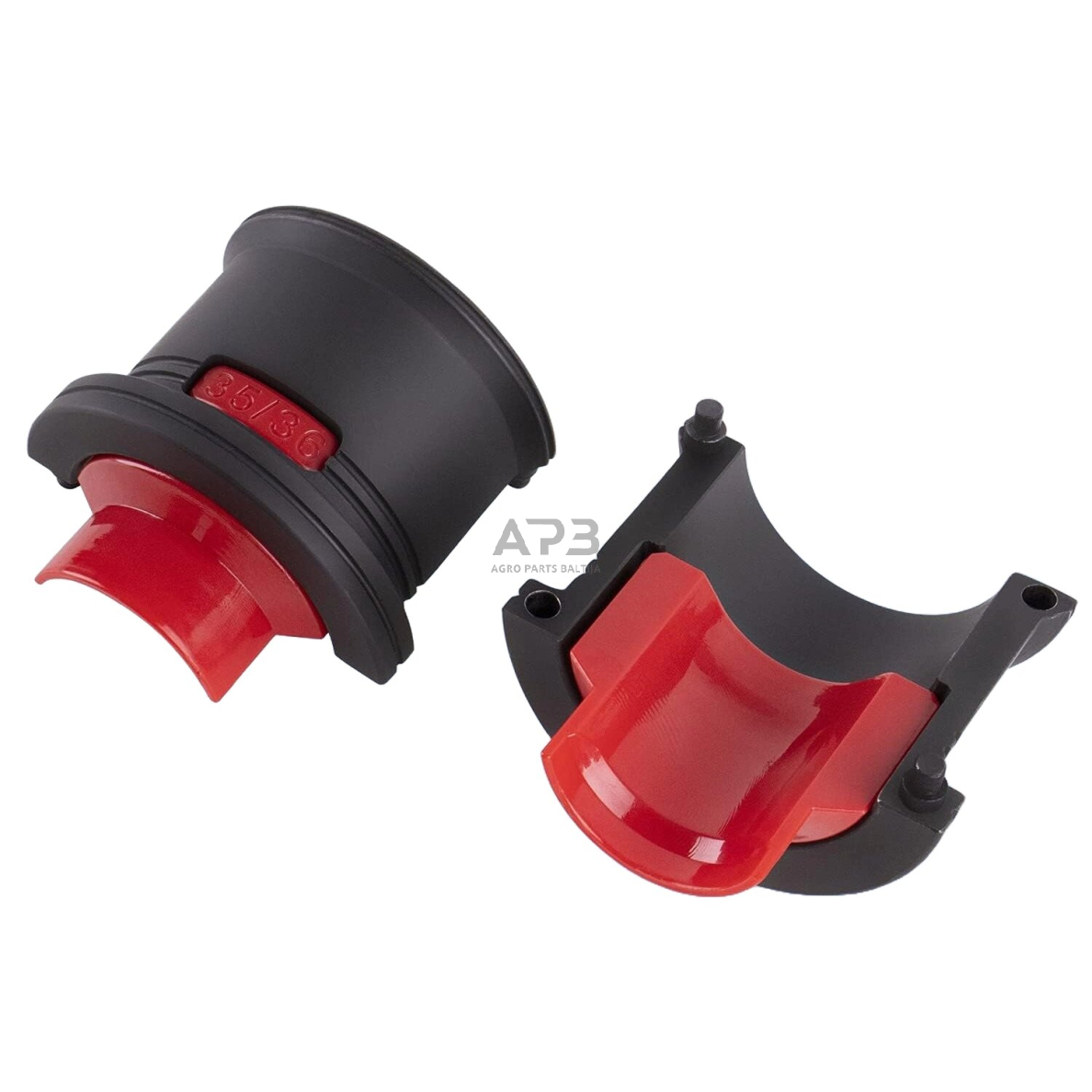 Riebokšlių montavimo įrankis motociklų amortizatoriams 35-50mm rinkinys 14vnt. 3 Riebokšlių montavimo įrankis motociklų amortizatoriams 35-50mm rinkinys 14vnt. 3