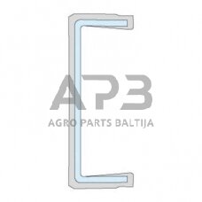 Riebokšlio galinis dangtelis 21x3 VK213P001