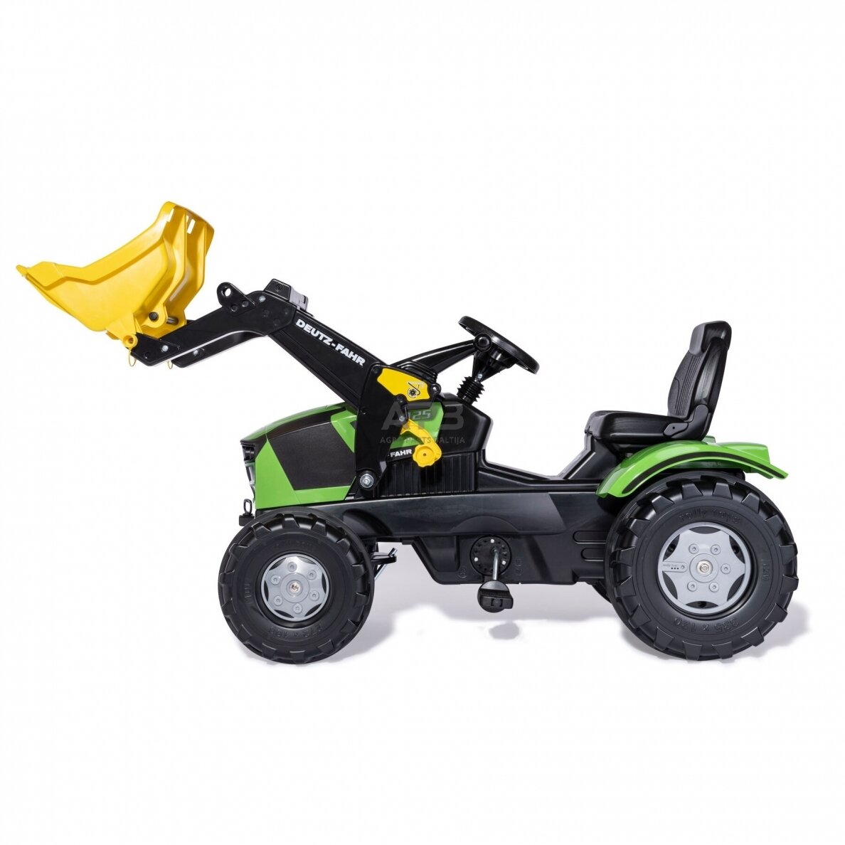 Rolly Toys minamas traktorius su krautuvu, 611201 1 Rolly Toys minamas traktorius su krautuvu, 611201 1