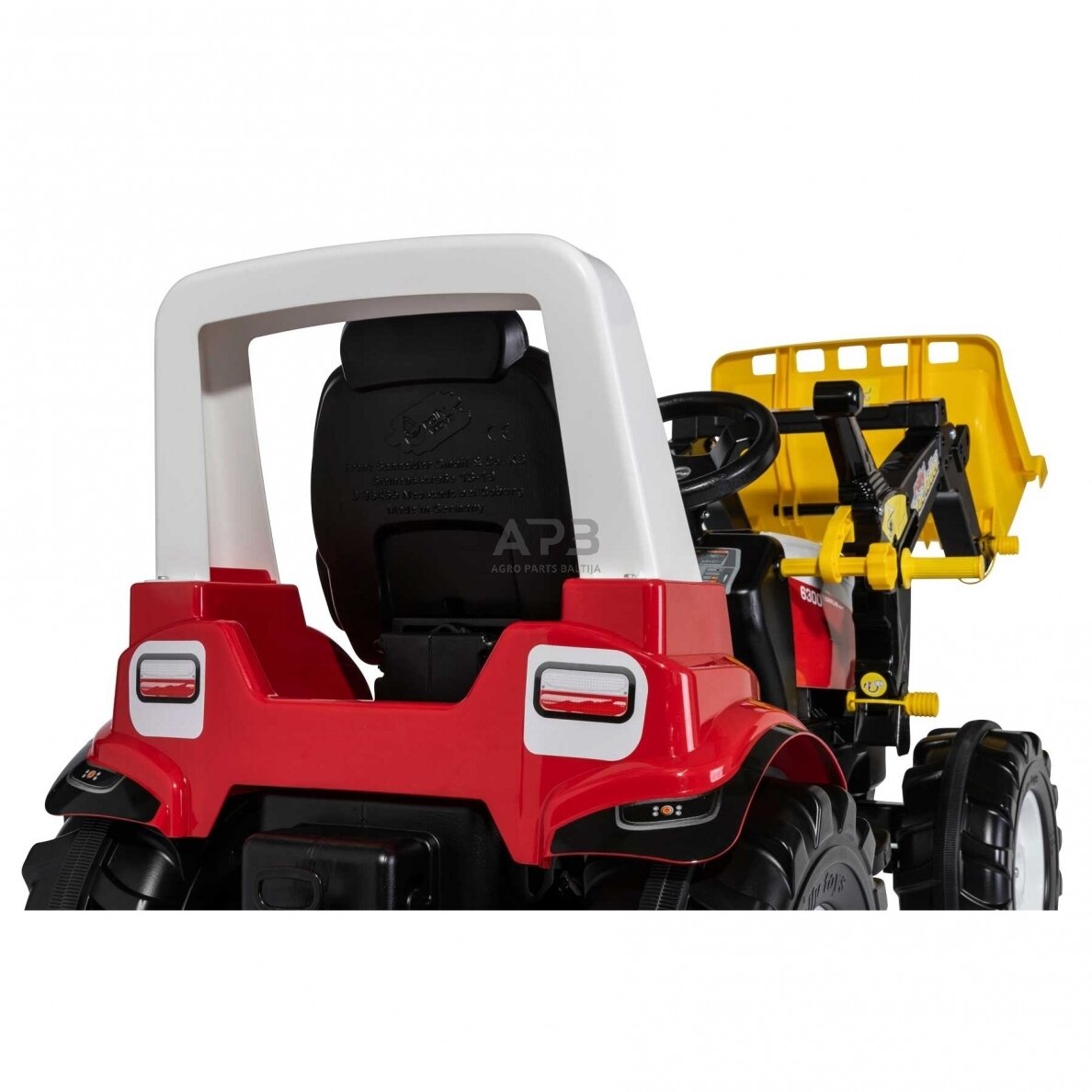Rolly Toys trakturius su pedalais rollyFarmtrac Steyr 6300 Terrus CVT ir priekiniu krautuvu, 730001 3 Rolly Toys trakturius su pedalais rollyFarmtrac Steyr 6300 Terrus CVT ir priekiniu krautuvu, 730001 3