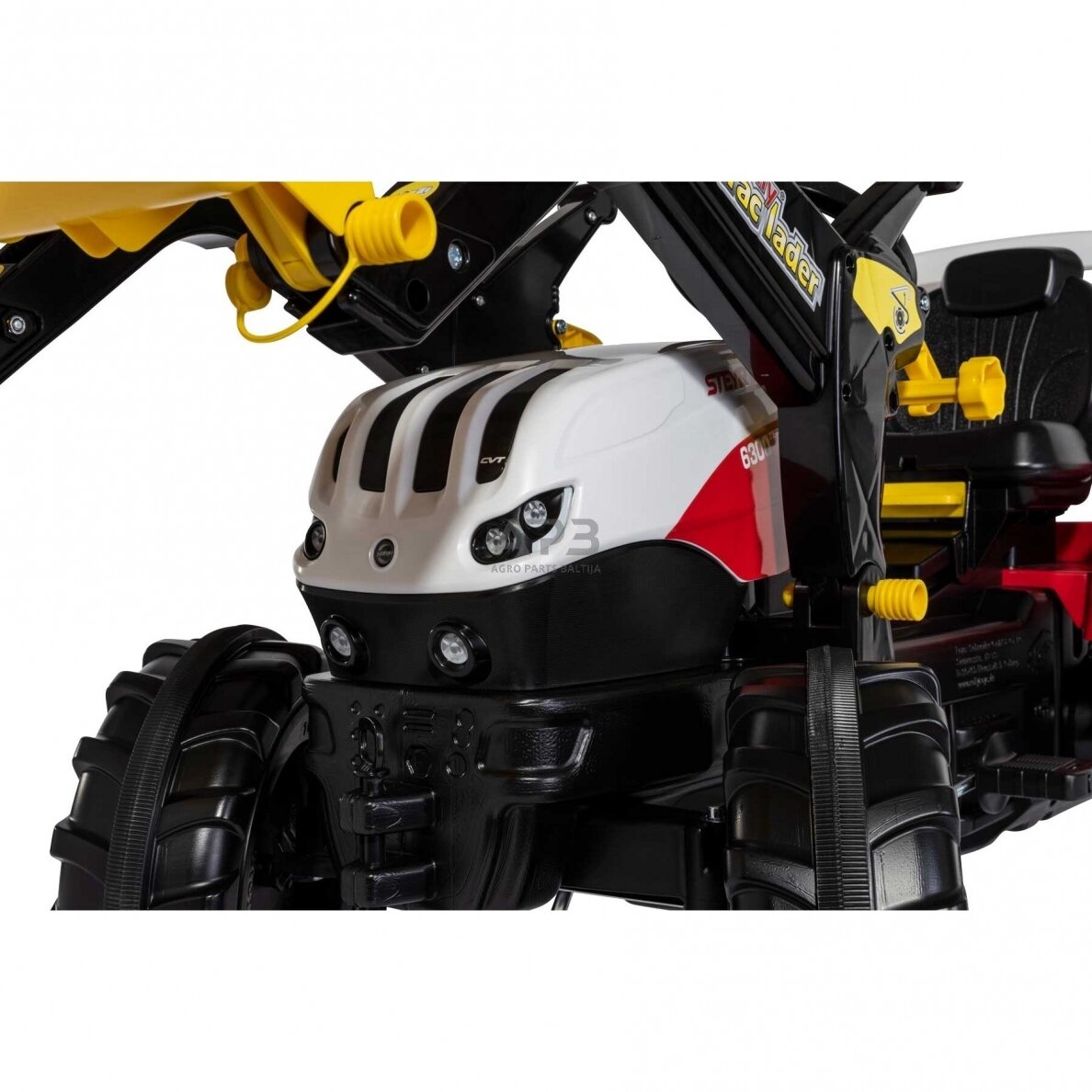 Rolly Toys trakturius su pedalais rollyFarmtrac Steyr 6300 Terrus CVT ir priekiniu krautuvu, 730001 4 Rolly Toys trakturius su pedalais rollyFarmtrac Steyr 6300 Terrus CVT ir priekiniu krautuvu, 730001 4