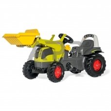 Rolly Toys traktorius su pedalais ir  frontaliniu krautuvu, 025077