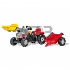 Rolly Toys Steyr CVT 6165 traktorius su pedalais ir priekaba, 023936