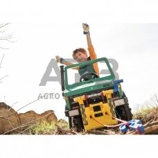 Rolly Toys minamas miško traktorius su kėlimo gerve, 038206, 038244