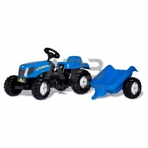 Rolly Toys traktorius su pedalais ir priekaba, 013074