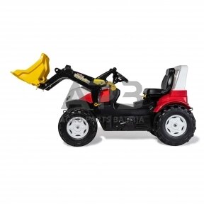 Rolly Toys trakturius su pedalais rollyFarmtrac Steyr 6300 Terrus CVT ir priekiniu krautuvu, 730001