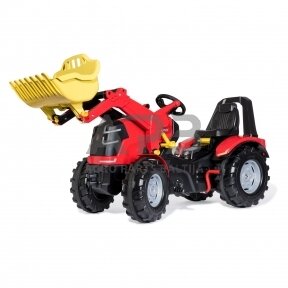 Rolly Toys X-Trac Premium traktorius su pedalais ir priekiniu krautuvu, 651016