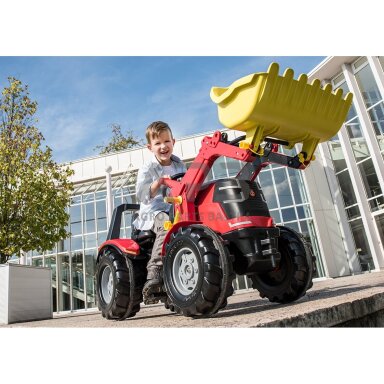Rolly Toys minamas traktorius su priekiniu krautuvu, 651009