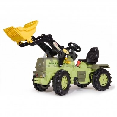 Rolly Toys minamas traktorius MB 1500 su priekiniu krautuvu, 046690
