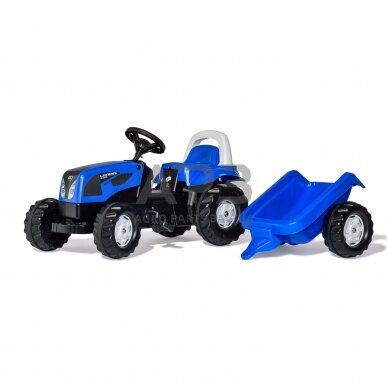 Rolly Toys traktorius su pedalais ir priekaba, 011841