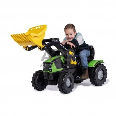 Rolly Toys minamas traktorius su krautuvu, 611201 8