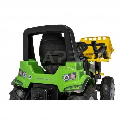 Rolly Toys minamas traktorius rollyFarmtrac Premium II Deutz, FL, LB su priekiniu krautuvu, 730094 4