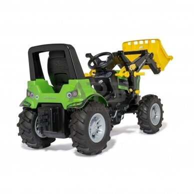 Rolly Toys minamas traktorius rollyFarmtrac Premium II Deutz, FL, LB su priekiniu krautuvu, 730094 5