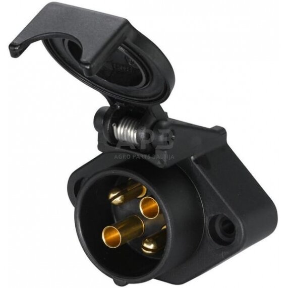 Rozetė, lizdas 4 kontaktų Hella 8JB001944011 Rozetė, lizdas 4 kontaktų Hella 8JB001944011