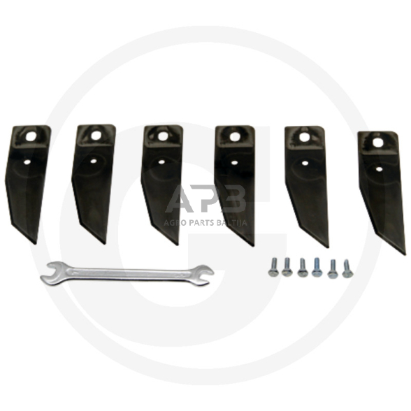 Roboto vejapjovės peiliai AL-KO 95 mm Robolinho 100, 110 Robolinho 3000 Robolinho 4000, 127400, 119546, 119459 2 Roboto vejapjovės peiliai AL-KO 95 mm Robolinho 100, 110 Robolinho 3000 Robolinho 4000, 127400, 119546, 119459 2