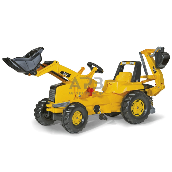 Rolly Toys minamas traktorius su krautuvu ir ekskavatoriumi, 813001 Rolly Toys minamas traktorius su krautuvu ir ekskavatoriumi, 813001