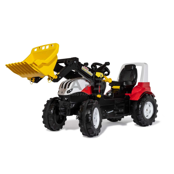 Rolly Toys trakturius su pedalais rollyFarmtrac Steyr 6300 Terrus CVT ir priekiniu krautuvu, 730001 Rolly Toys trakturius su pedalais rollyFarmtrac Steyr 6300 Terrus CVT ir priekiniu krautuvu, 730001