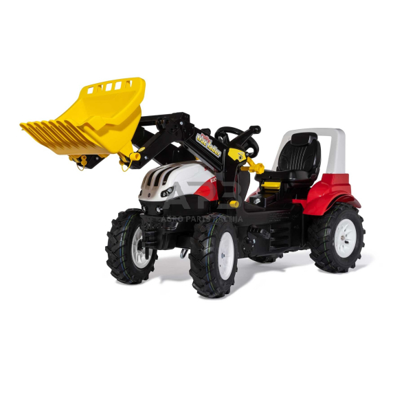 Rolly Toys rollyFarmtrac Steyr 6300 Terrus CVT traktorius su pedalais, 730025 Rolly Toys rollyFarmtrac Steyr 6300 Terrus CVT traktorius su pedalais, 730025