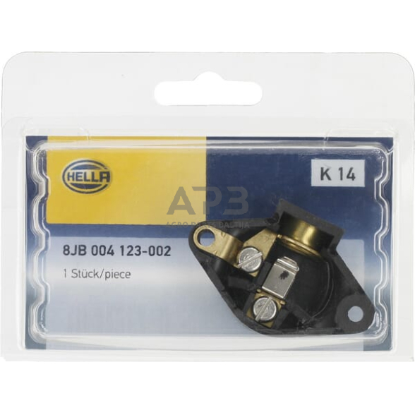 Rozetė, lizdas 2 kontaktų Hella 8JB004123002 2 Rozetė, lizdas 2 kontaktų Hella 8JB004123002 2