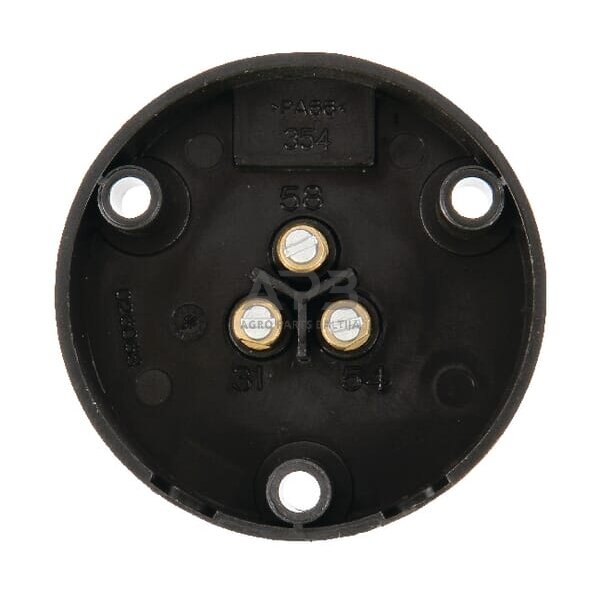 Rozetė, lizdas 3 kontaktų ERICH JAEGER 151076JAE 2 Rozetė, lizdas 3 kontaktų ERICH JAEGER 151076JAE 2