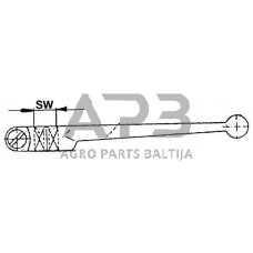 Rutulinio vožtuvo rankena KH914