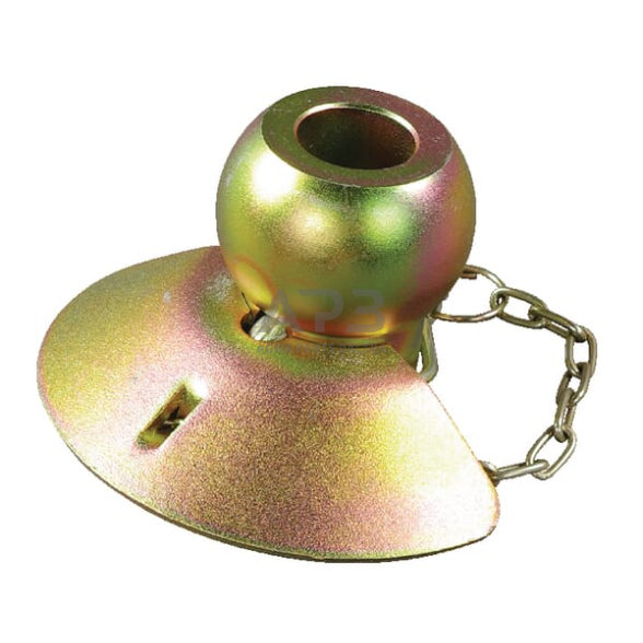 Rutulinė jungtis su flanšu Ø28,7/64x12mm 099035 Rutulinė jungtis su flanšu Ø28,7/64x12mm 099035