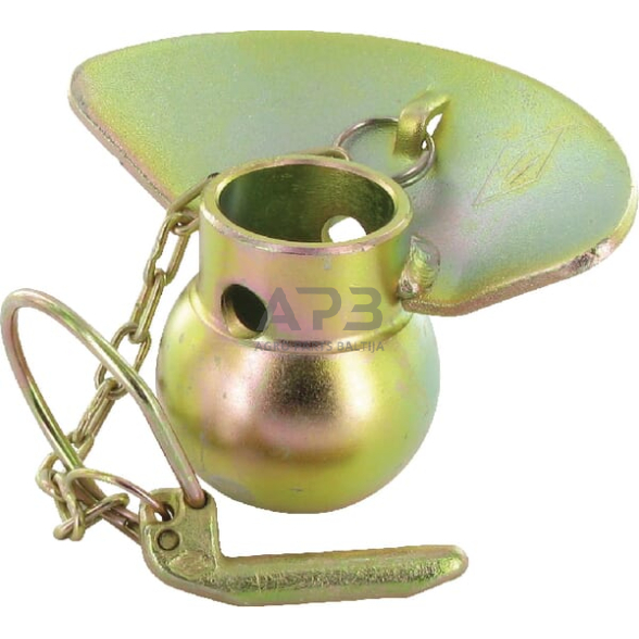 Rutulinė jungtis su flanšu Ø37,3/64x12mm 099034 Rutulinė jungtis su flanšu Ø37,3/64x12mm 099034