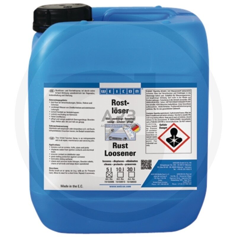 Rūdžių valiklis WEICON 5 Litrai