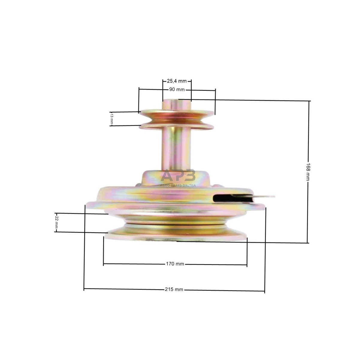 Sankaba MTD Hydro seria 500, HN5220K, HN5180, HN5185, CC 1016 RD-E, CC 1024 RD-N. Skriemulys viršutinis 20,00 x 90,00 mm, skriemulys apatinis apatinis 35,00 x 170,00 mm. 717-04743, 71704743, 753-06347, 75306347 3 Sankaba MTD Hydro seria 500, HN5220K, HN5180, HN5185, CC 1016 RD-E, CC 1024 RD-N. Skriemulys viršutinis 20,00 x 90,00 mm, skriemulys apatinis apatinis 35,00 x 170,00 mm. 717-04743, 71704743, 753-06347, 75306347 3