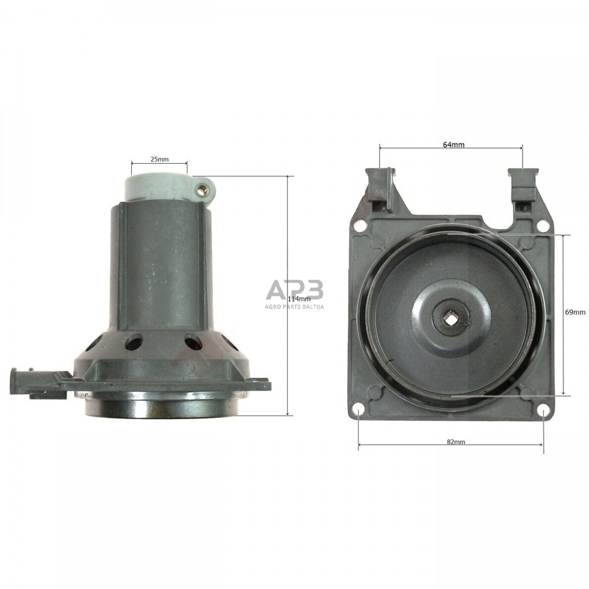 Sankabos korpusas su būgneliu krūmapjovėms Stihl FS120, FS200, FS250 25,00 mm x 4T kvadratas 5,30 mm x 5,30 mm, 4134 160 0601, 41341600601 Sankabos korpusas su būgneliu krūmapjovėms Stihl FS120, FS200, FS250 25,00 mm x 4T kvadratas 5,30 mm x 5,30 mm, 4134 160 0601, 41341600601