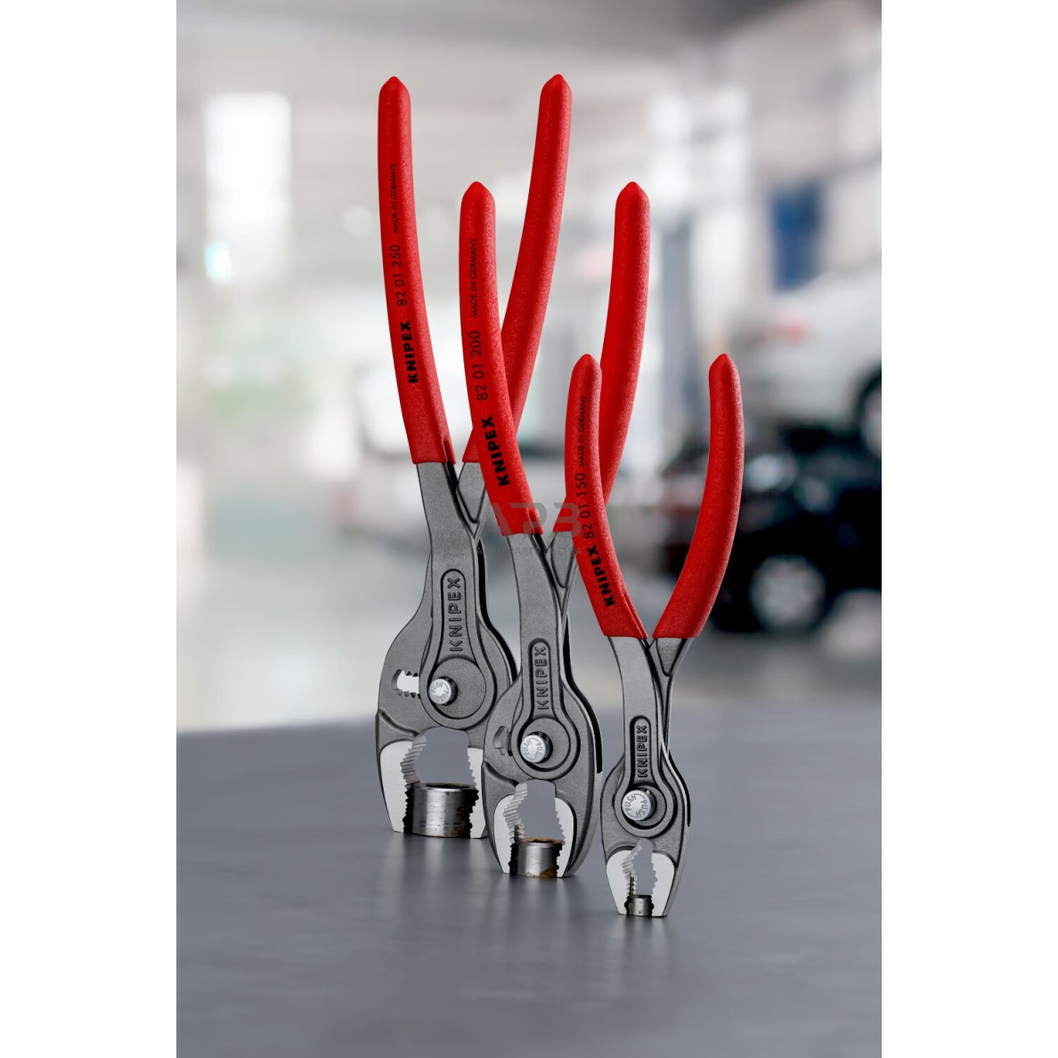 Santechninės replės 150mm (dvigubo griebimo) KNIPEX (su fiksavimu) 9 Santechninės replės 150mm (dvigubo griebimo) KNIPEX (su fiksavimu) 9