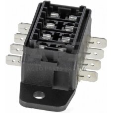 Saugiklio dėžutė 4 kontaktų 32V, 15A (ATO/ATC), 8x6.3mm FB10004KR