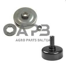 Sankabu būgneliai žoliapjovėms