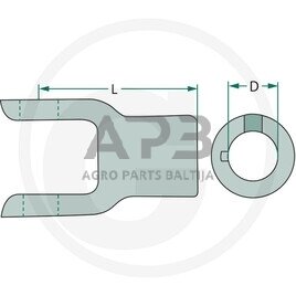 Šakutė Weasler 397400421325 1 Šakutė Weasler 397400421325 1