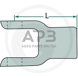 Šakutė Weasler 507050351, 102-6506, 1026506 1 Šakutė Weasler 507050351, 102-6506, 1026506 1