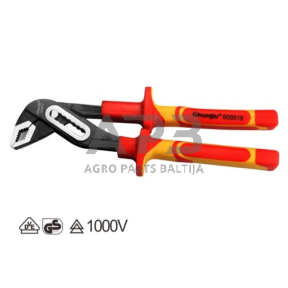 Santechninės replės 250mm VDE dėžutės tipo