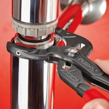 Santechninės replės 250mm KNIPEX (su fiksavimu) 8 Santechninės replės 250mm KNIPEX (su fiksavimu) 8