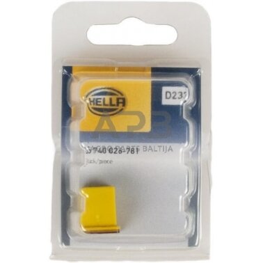 Saugiklis Pal 60A, 12mm Hella 8JS740026781 5 Saugiklis Pal 60A, 12mm Hella 8JS740026781 5