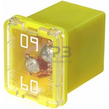 Saugiklis Pal 60A, 12mm Hella 8JS740026781 4 Saugiklis Pal 60A, 12mm Hella 8JS740026781 4