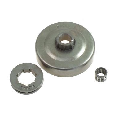 Sankabos būgnelis su guoliu ir žvaigždute Husqvarna 136, žingsnis 3/8" užgriebiai 7. 41726X Sankabos būgnelis su guoliu ir žvaigždute Husqvarna 136, žingsnis 3/8" užgriebiai 7. 41726X
