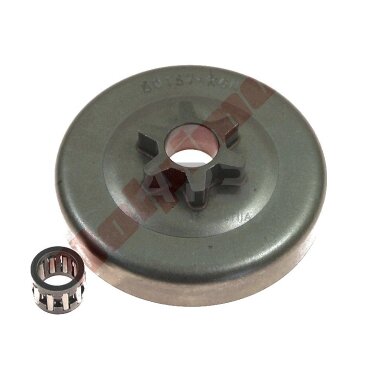 Sankabos būgnelis su guoliu MAKITA DCS 400, UCS3020A, DOLMAR PS33, 340, 400, 401 112135 Sankabos būgnelis su guoliu MAKITA DCS 400, UCS3020A, DOLMAR PS33, 340, 400, 401 112135