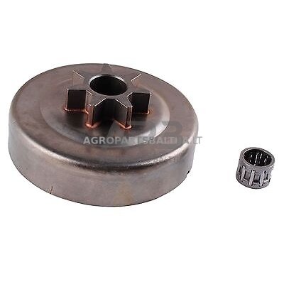 Sankabos būgnelis Oleomac 938, 941, 942, 946 su guoliu .325 7 užgriebių Sankabos būgnelis Oleomac 938, 941, 942, 946 su guoliu .325 7 užgriebių