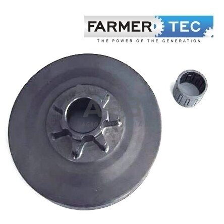 Sankabos būgnelis su guoliu kinietiškiems pjūklams 45cc, 52cc, 58cc, .325 7 užgriebių. Nac, Vd-Tech profi,Steel, Flora, Matrix, Victus, Kraft Welle, Eurotec,Eurotech,Nec Sankabos būgnelis su guoliu kinietiškiems pjūklams 45cc, 52cc, 58cc, .325 7 užgriebių. Nac, Vd-Tech profi,Steel, Flora, Matrix, Victus, Kraft Welle, Eurotec,Eurotech,Nec