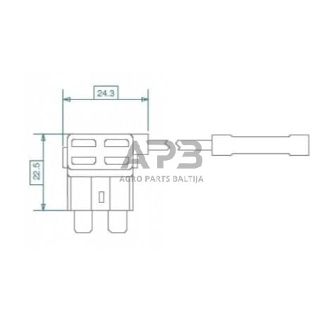 Saugiklio dėžutė iMaXX SIH1400 1 Saugiklio dėžutė iMaXX SIH1400 1