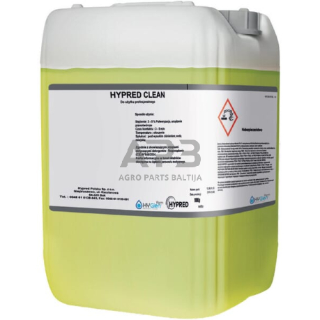 Šarminis ploviklis Kersia HYPRED CLEAN 10kg, HYPREDCLEAN10 Šarminis ploviklis Kersia HYPRED CLEAN 10kg, HYPREDCLEAN10