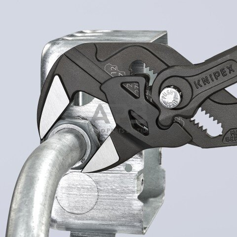 Santechninės replės - raktas KNIPEX su fiksavimu 250mm 6