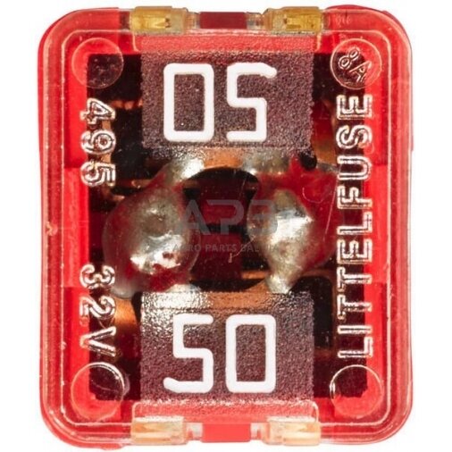 Saugiklis Pal 50A, 23.1mm Hella 8JS740026431 1 Saugiklis Pal 50A, 23.1mm Hella 8JS740026431 1