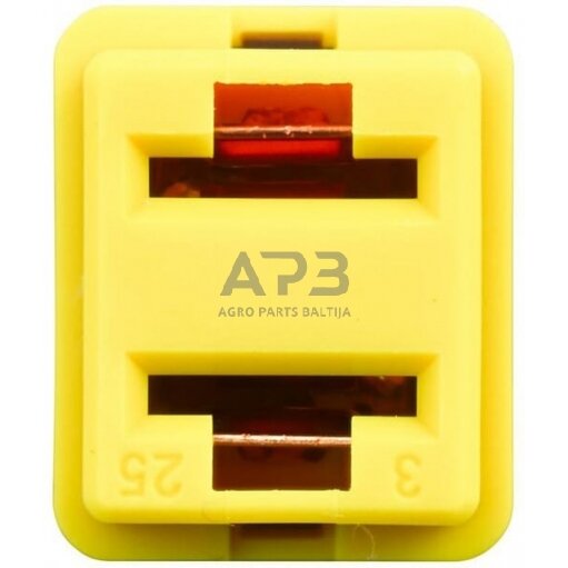 Saugiklis Pal 60A, 12mm Hella 8JS740026781 3 Saugiklis Pal 60A, 12mm Hella 8JS740026781 3